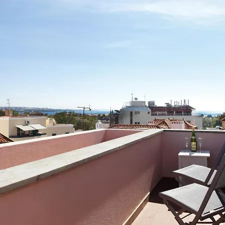 Wondrous Terrace In Center * Cascais