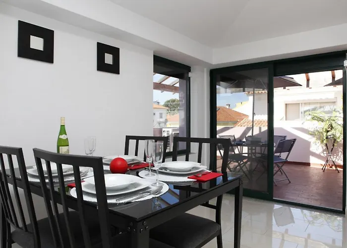 Wondrous Terrace In Center Apartamento