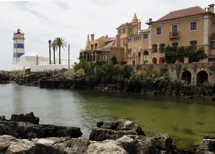 Wondrous Terrace In Center Cascais