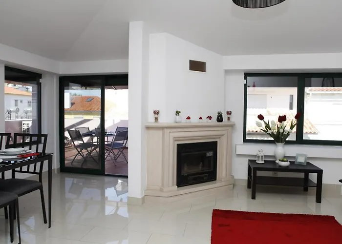 Wondrous Terrace In Center * Cascais
